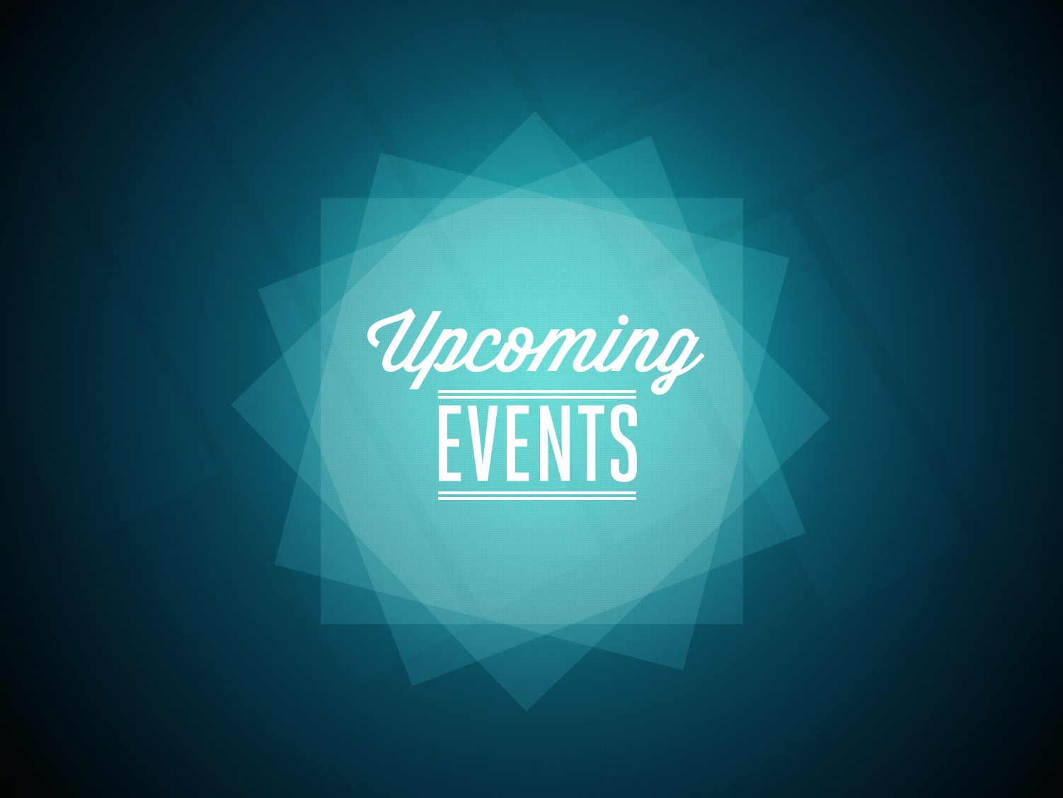 Upcoming Events